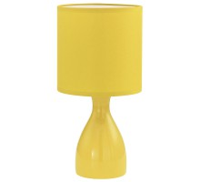 13482 Настольная лампа керамика, Е14, желтый