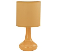 13485 Настольная лампа керамика, Е14, оранжевый, шт