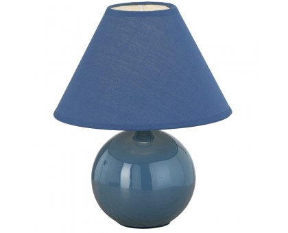 23872 Настольная лампа TINA 1 1X40W(E14) Н278, D215 синий