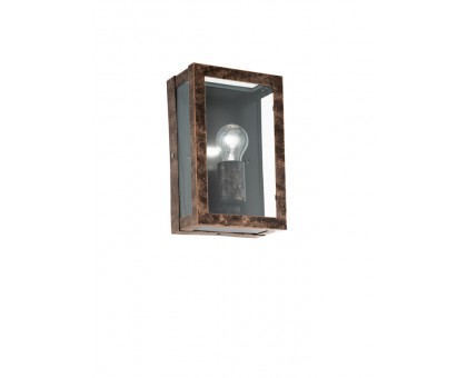 96272 Уличный настенный светильник ALAMONTE 2, 1x60W(E27), античный медный/стекло/прозрачный
