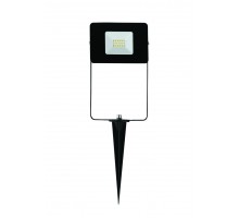 Ландшафтный светод. спот FAEDO 4 на колышке с кабелем и штекером, 10W (LED), L115, H310, алюминий, черный