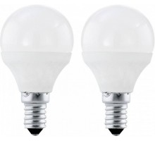Светодиодная лампа P45, 2х4W (Е14), 3000K, 320lm, 2шт. в комплекте