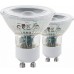 Светодиодная лампа СOB, 2х3,3W (GU10), 3000K, 240Lm, 2 шт. в комплекте