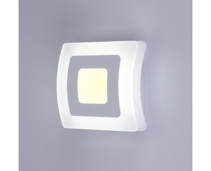 Светильник светодиодный LINVEL MS 1025 Атеа 12W 3000-6000K Белый AC180-220V 200х200х80