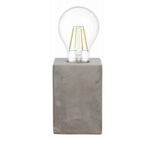 Настольная лампа PRESTWICK, 1х60W (E27), 90х90, H130, керамика, серый